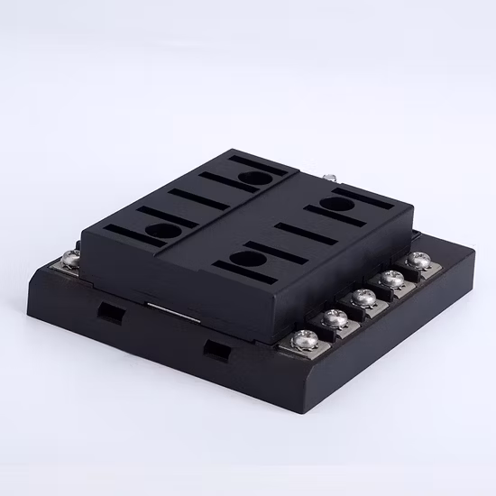 방수 퓨즈 홀더 수직 10 가지 방법 DC 32V 저전압 자동차 자동차 퓨즈 박스 홀더 퓨즈 조각 보내기