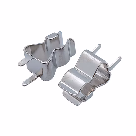 3.6X10 5X20 6X30 10X38mm 자동 금속 황동 니켈 도금 주석 도금 PCB 퓨즈 튜브 클립